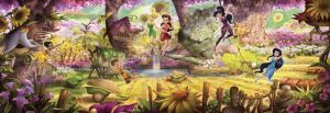 Komar 4-416 Fairies Forest - 368 x 127 cm