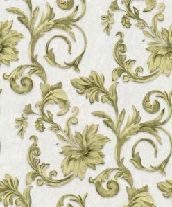 Corte antica 2841-desenli-yeşil-dokulu-fon-modelli