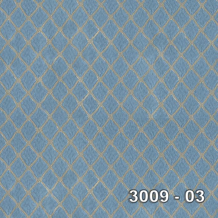 Armani 3009-03-mavi-dokulu-işlemeli-kare-modelli-(16,50m² kaplar)