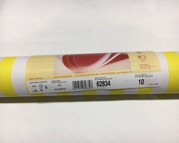 Alma-Marburg çizgili duvar kağıdı 62834-Sarı beyaz çizgili-ince-çizgili-indirimli-ucuz-desensiz-(5 m2)