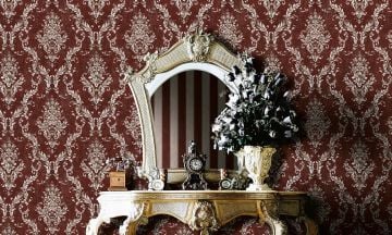 Retro 5001-02-eskitme-bej-bordo-damask-desenli-Fon-(16,2 m2)