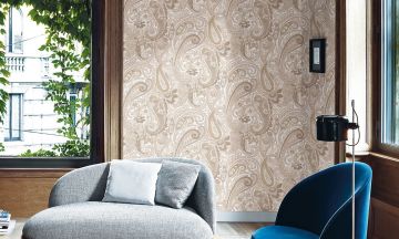 Retro bej  5013-04-bej-renkli-desenli-modern-fon-(16,2 m2)