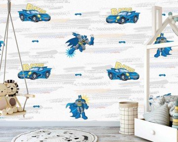 batman arması Ada Kids poster wb 2002-mavi-çocuk-genç-fon-( Vol.1 (W 315 )x( H 280 )-8.82 M2 kaplar