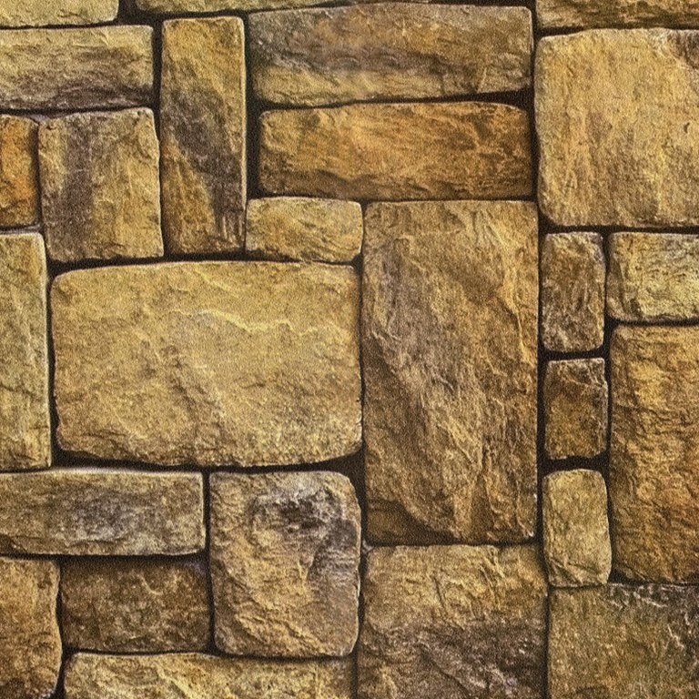 3D Single 2034-kahverengi-taş-duvar-görünümlü-derzli