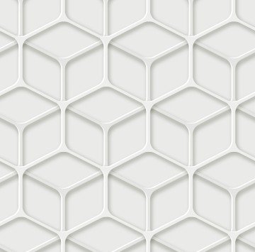 Amerikan 3D Wallpapers duvar kağıdı td30800-3 D-boyutlu-3 boyutlu-modelli-krem-beyaz-fon-(Roll 10 m x 0.53 m