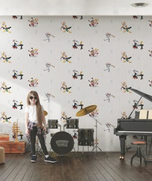 Yeni-ada-kids 8936-1-wallpaper collection pattern-çizgili-kız-erkek-krem-bej-oyun odaları-fon