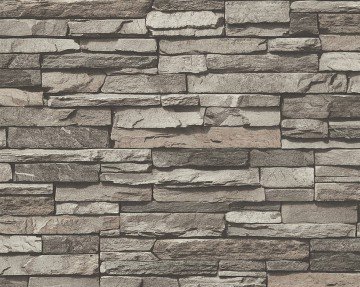 As Creation wood-n-stone duvar kağıdı 95833-1-tas-desenli-(Rulo:5 m2 kapla