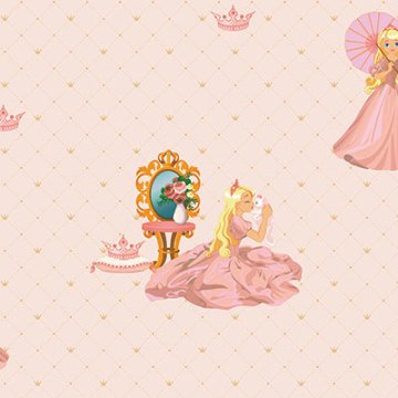 Ada kids 8910-2-collection pattern-modelli-prenses-pembe renkli-desenli-çocuk