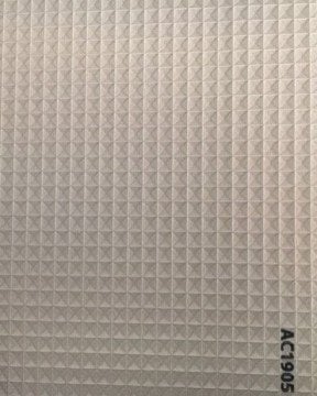 acoustic wallpaper duvar kağıdı AC 1905-elyaf-akustik-koyu krem-kabartmalı-kare-dokulu-Elyaf