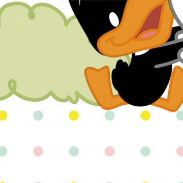 Ada kids 8939-1-Çok renkli Açık beyaz-Looney Tunes'un-kız-erkek-bebek-odası