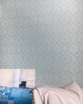 pıcasso 7007 boyanabilir-damask-kabartmalı-dokulu-Non woven tabanlı-(Rulo Ebatı. 25x 1,06 m 26,5 M2. 1 rulo 25 mtr