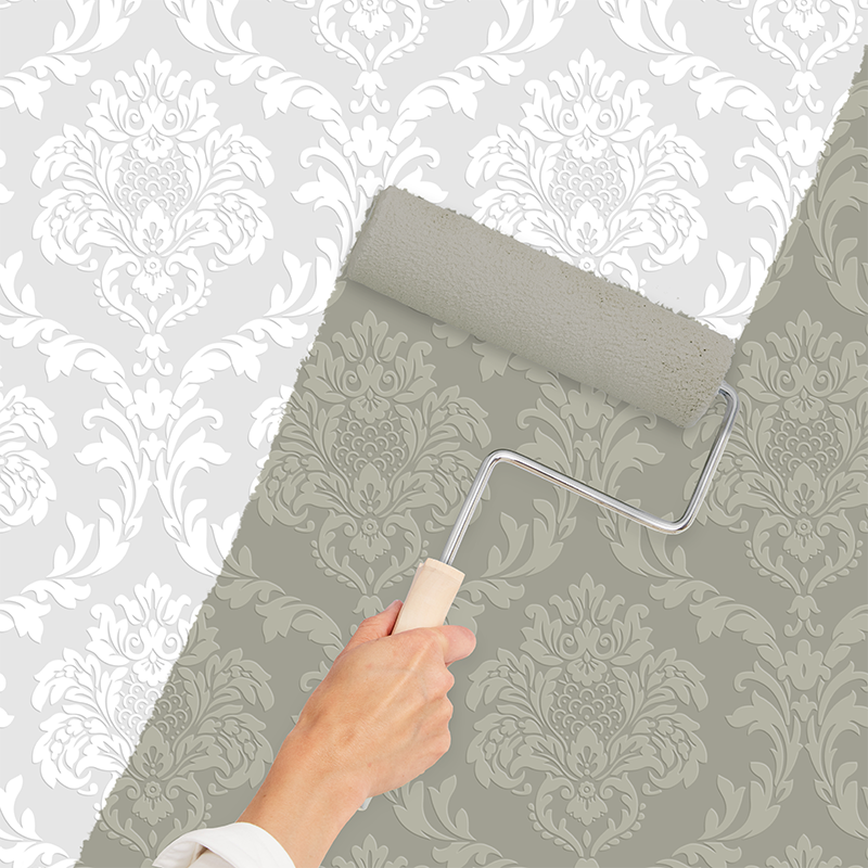 pıcasso 7007 boyanabilir-damask-kabartmalı-dokulu-Non woven tabanlı-(Rulo Ebatı. 25x 1,06 m 26,5 M2. 1 rulo 25 mtr