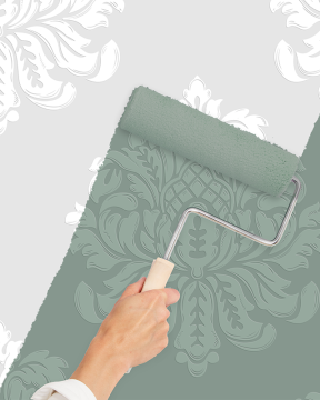 pıcasso 7008 boyanabilir-damask-dokulu-desenli-elyaf tabanlı-Non woven tabanlı