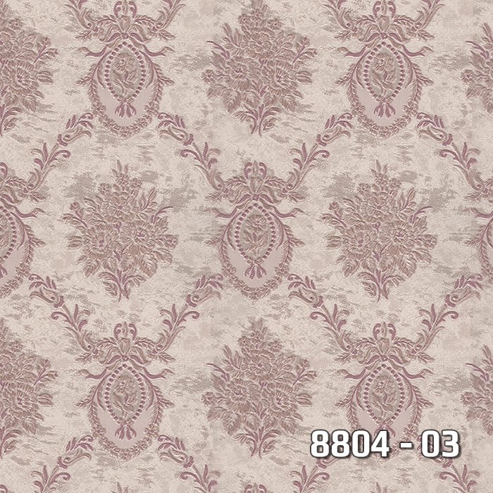 Royal Port 8804-03-pembe-desenli-vinil-dokulu