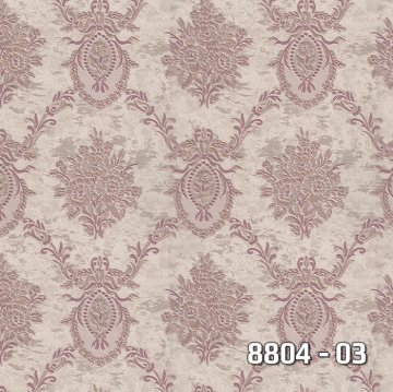 Royal Port 8804-03-pembe-desenli-vinil-dokulu