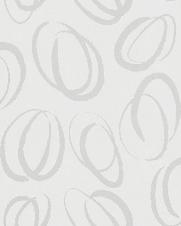 Alman Novamur ella 6755-20-beyaz açık gri-desenli-halkalı-dokulu-kabartmalı