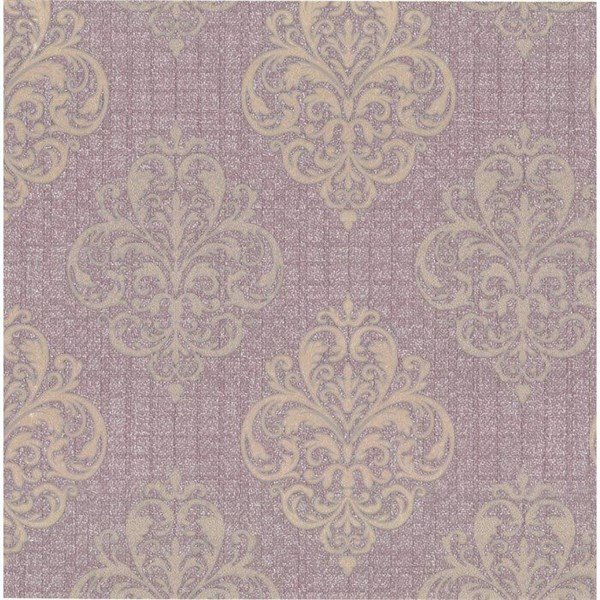Flamingo-17251-Damask modeli-bordo-desenli-fon-duvar kağıtçım