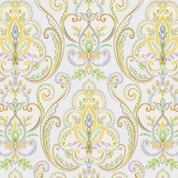 Tropicano 9901-4-çok renkli modelli-gri damask