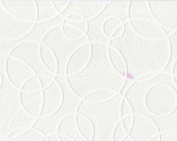 Pıcasso-742093-Yuvarlak halkalı boyanabilir-Kabartmalı-beyaz
