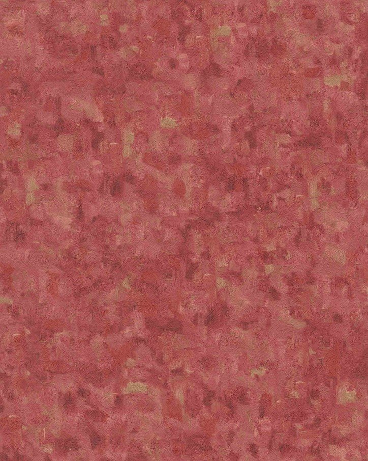 Van Gogh duvar kağıdı 220040-modelli-bordo-bej-renkli-eskitme-Rulo Ebatı: 10,05 x 0,53 m