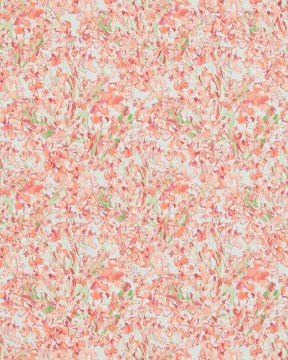 Van Gogh-17151-Çok renkli-bordo-pembe-yeşil-dalgalı modeli-