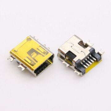 Mini Usb Type B Dişi 5 Pin Smd Pcb Soket