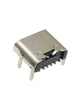 Type-C Dişi 6 Pin Smd Pcb Soket