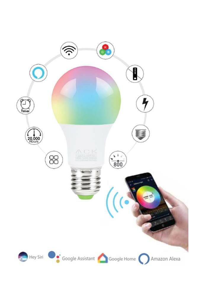ACK 10W Wİ-Fİ AKILLI LED AMPUL