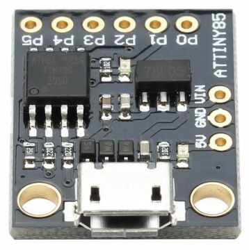Attiny85 Mikrodenetleyici Geliştirme Kartı (mini Usb)