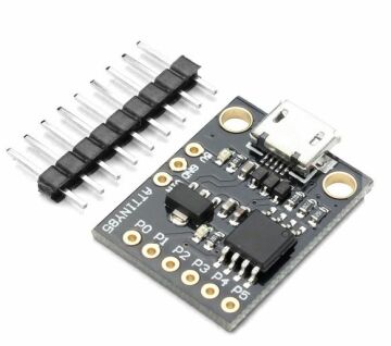 Attiny85 Mikrodenetleyici Geliştirme Kartı (mini Usb)