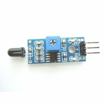 Flame Sensor, Yangın Sensörü, Ateş - Alev Sensörü - Fire Detector