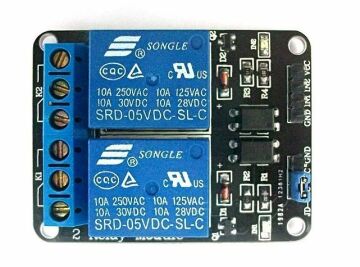 Arduino 2 Kanal 5v Röle Kartı / 2 Channel 5v Relay Shield