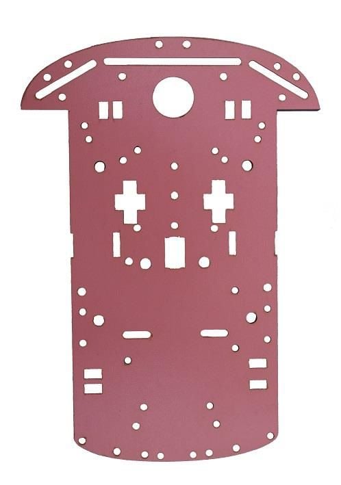 2 wd Ahşap Robot Gövdesi 3mm
