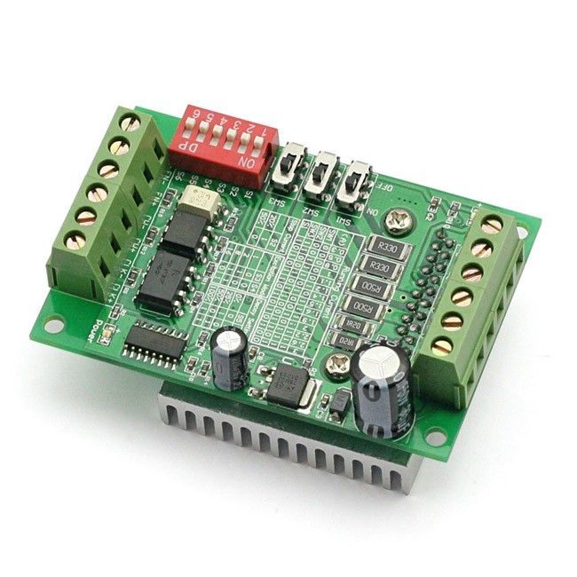 Tb6560 3a Step Motor Sürücüsü, Tek Eksenli /  Stepper Motor Driver,Single Axis Controller,10 Files C