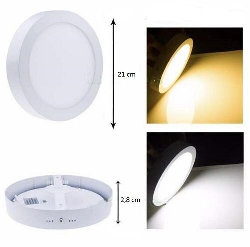 CATA 24W BEYAZ S.Ü.YUVARLAK LED PANEL ARMATÜR