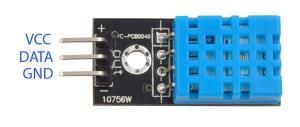 DHT11 Nem Ve Isı Sensörü Kartı - DHT11 Humidity Sensor Module