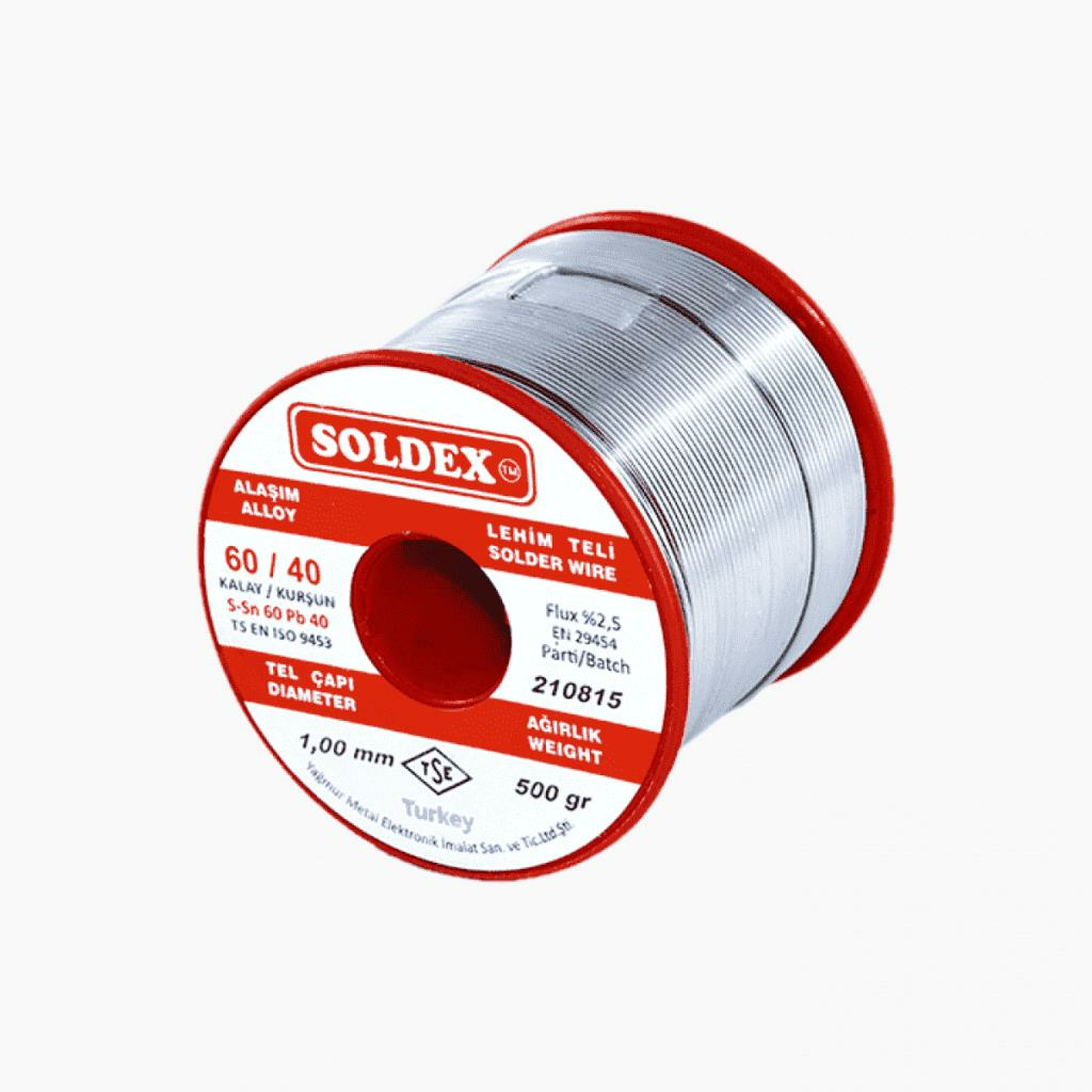 Soldex 500 Gram 1.00mm Lehim Teli