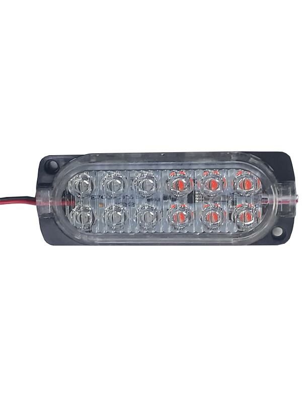 12v 2.4w Kırmızı-Mavi Çakar Animasyonlu Modül Led-1 Adet