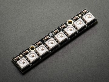 Neopixel 8 Rgb Led - Neopixel Stick - 8'li Ws2812 5050 Rgb Led