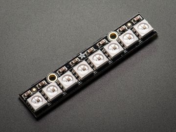 Neopixel 8 Rgb Led - Neopixel Stick - 8'li Ws2812 5050 Rgb Led