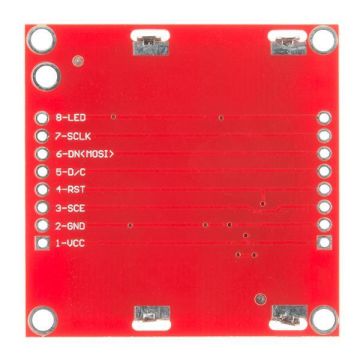 Nokia 5110 Lcd Ekran - Mavi Aydınlatmalı - Kırmızı Model