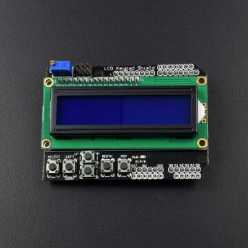 1602 Lcd Ve Tuş Takımı Shield / Keypad Shield Module Display For Arduino Duemilanove Uno Mega