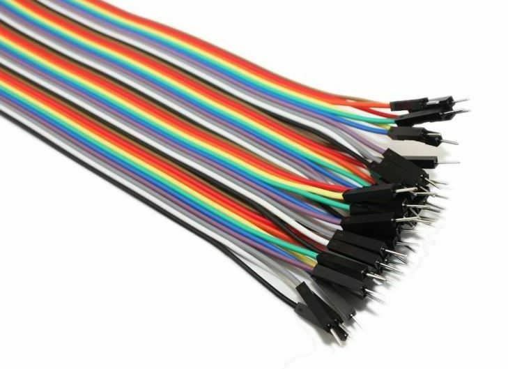 Erkek - Erkek Bağlantı Kablosu - 1 Adet - 20 Cm Dupont Kablo
