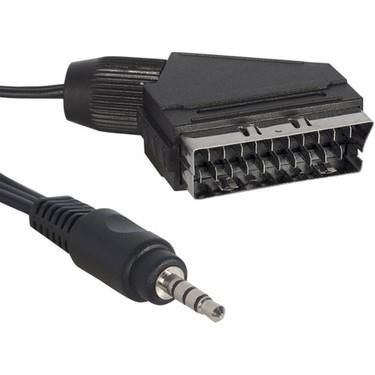 3.5 mm To Erkek Scart Dönüştürücü Kablo 120cm