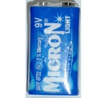 9 Volt Pil Micron Marka