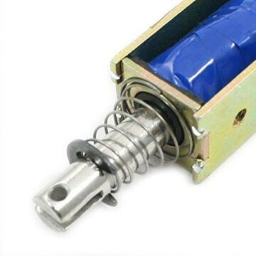 İtme-Çekme Selenoidi - Bobin 10 mm Stroke 12V