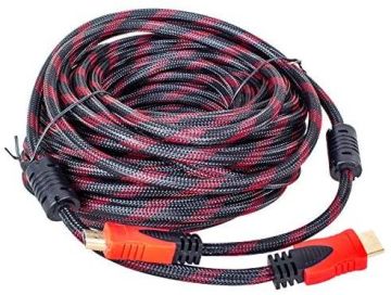 20 Metre HDMI Kablo Örgülü Kutulu Powermaster