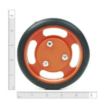 50x11mm Geçmeli Tekerlek Seti Kırmızı
