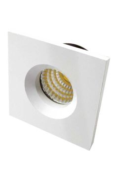 ACK 3W GÜNIŞIĞI KARE LED SPOT ARMATÜR (BEYAZ KASA)