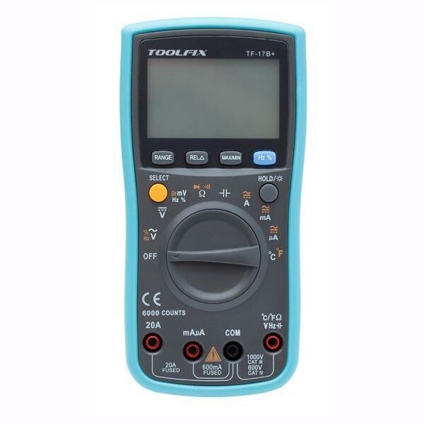 Toolfix Tf17b+ Dijital Multimetre-Voltmetre